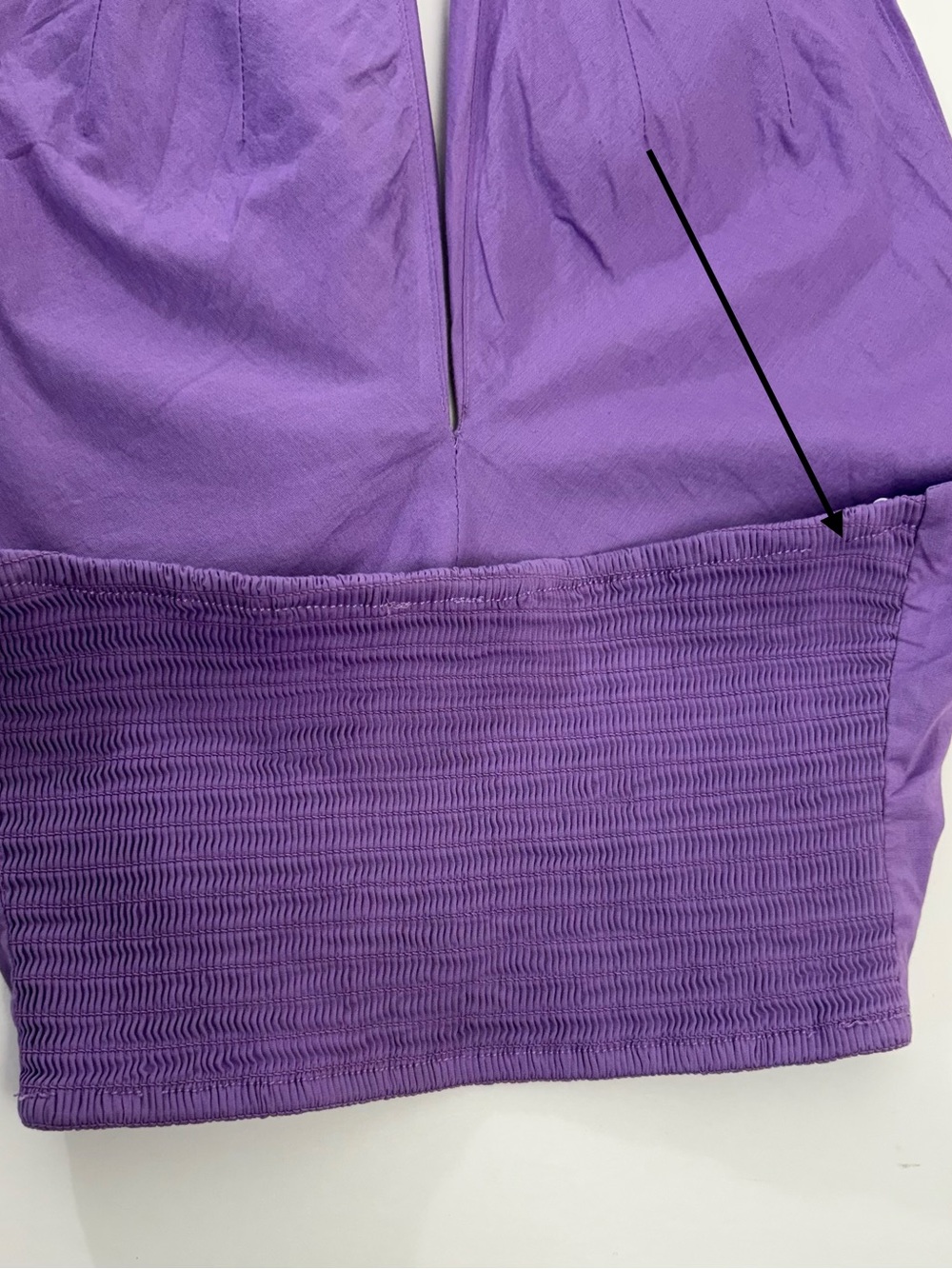 STAUD Kai Amethyst/Purple Crossover Tie Halter Top Sz XS - Picture 11 of 11